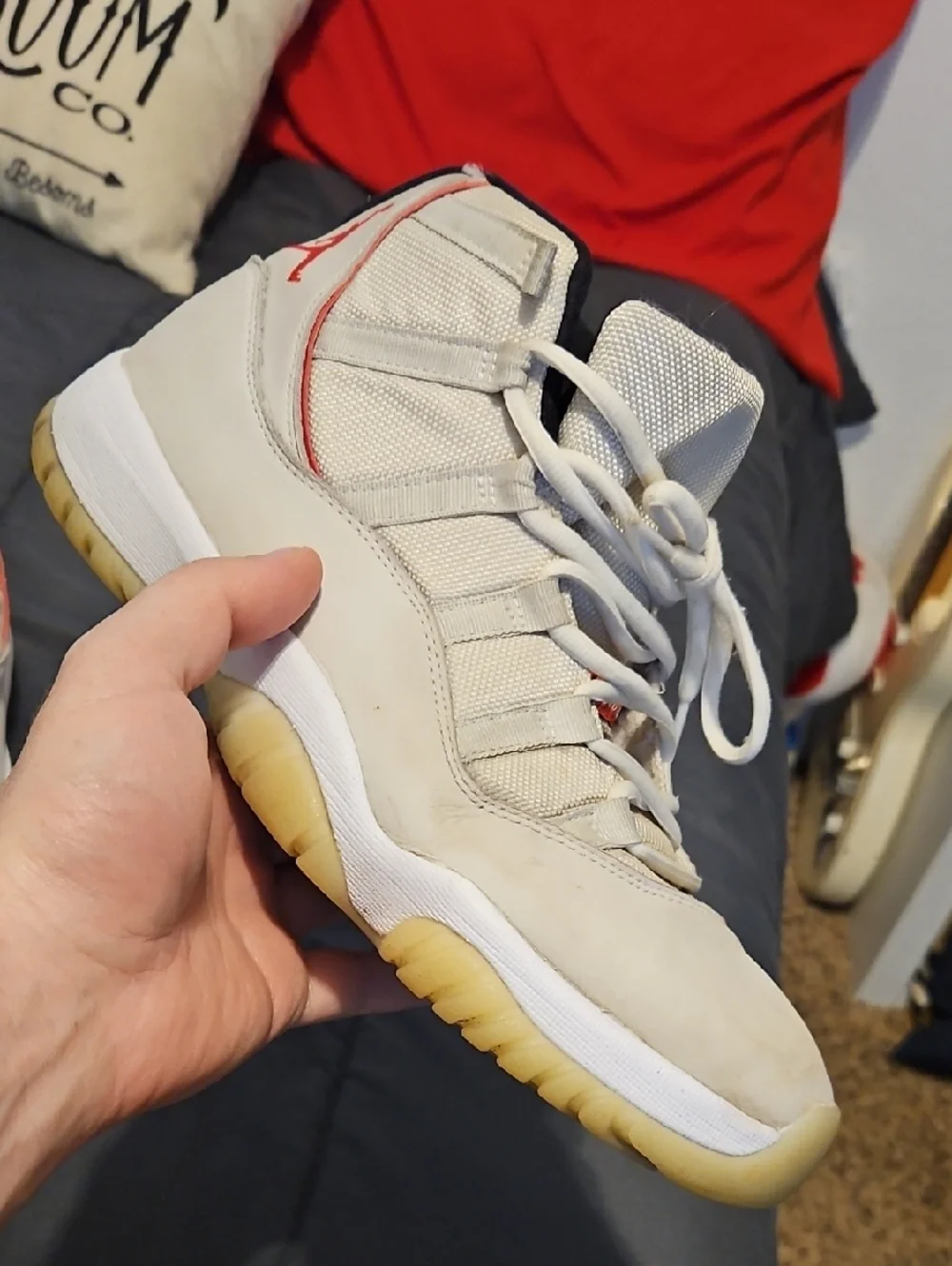 Jordan 11 Platinum Tint‎ Size 11 Sneakers